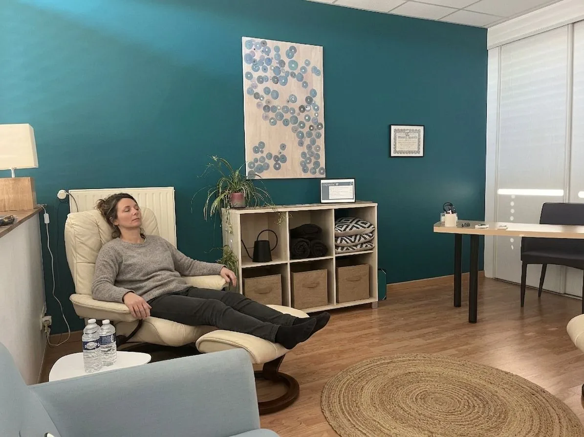Séance dans le cabinet de David Frotiée au Pôle Santé Apoteca à Besançon
